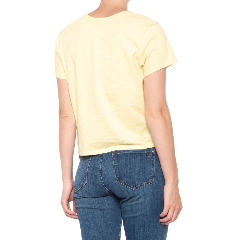 Lucky Brand "Happy Go Lucky" T-Shirt Short Sleeve NWT - Picture 2 of 3